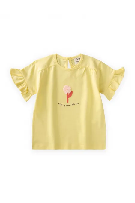 Appliqué T-Shirt, Years 2-8, Yellow