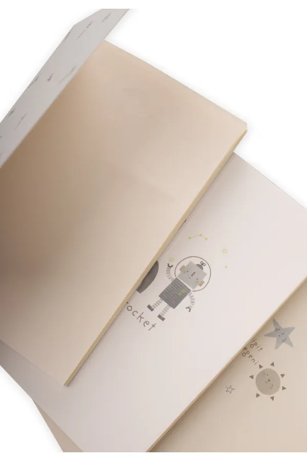 Triple Notepad, Space Theme