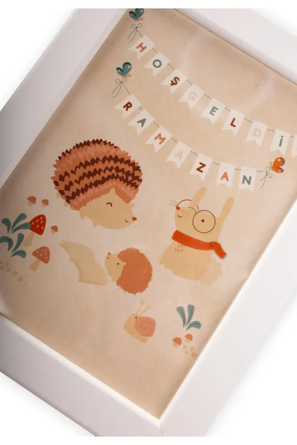 Petit cadre 16 x 21 cm Bienvenue Ramadan