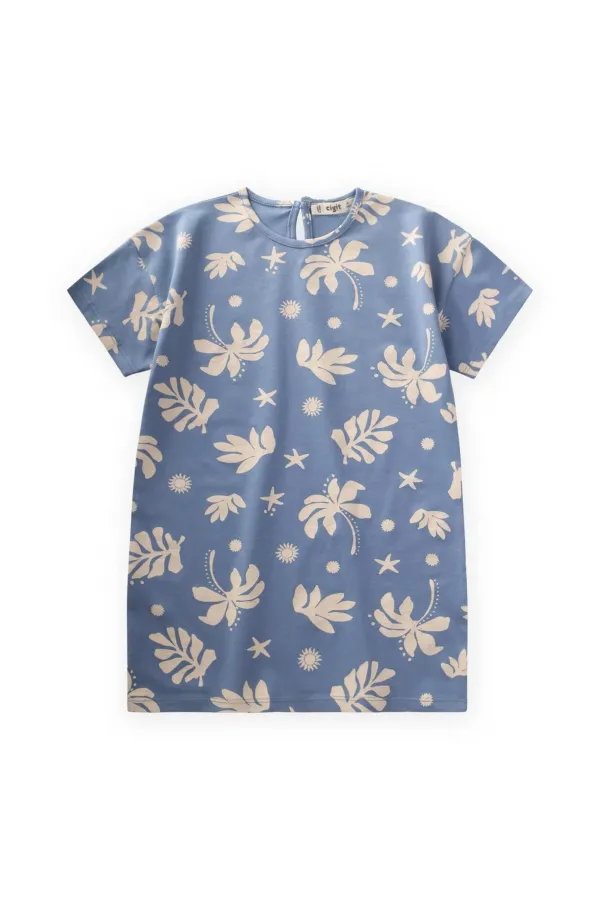 Tunic T-Shirt 4-12 Years Blue