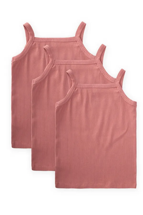 Triple Strap Undershirt 2-9 Years Old Baby's Mouth