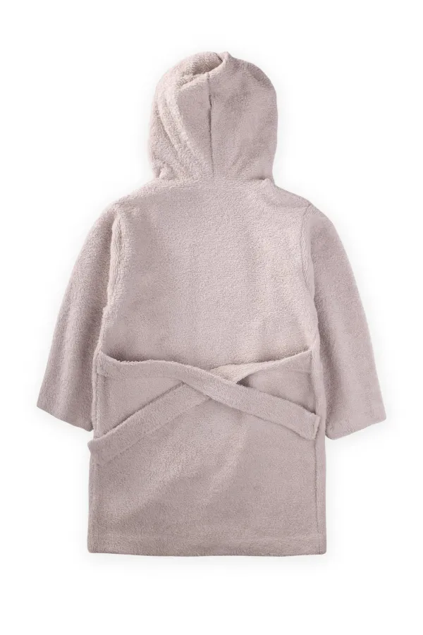 Peignoir enfant 2-9 ans gris