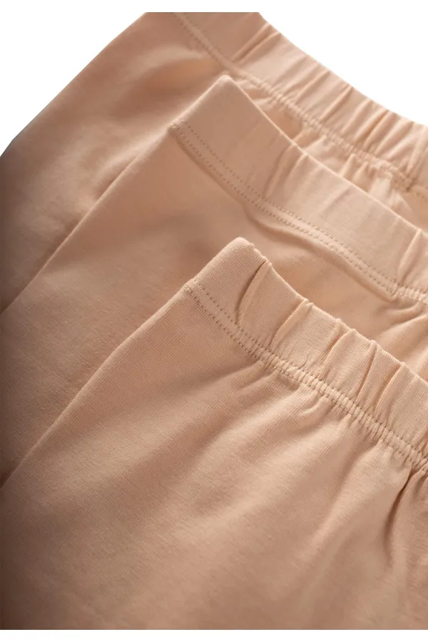 Three-Piece Girls Boxer Set 2-9 Years Old Light Salmon