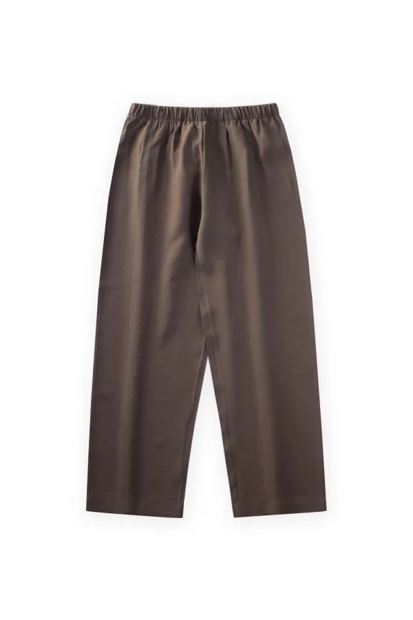 Seasonal Modal Trousers 8-12 Years Old Brown
