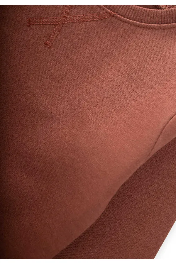 Ribbed Bodysuit for 1-5 Year Olds, Coffee Ribbed Bodysuit for 1-5 Year Olds, Coffee