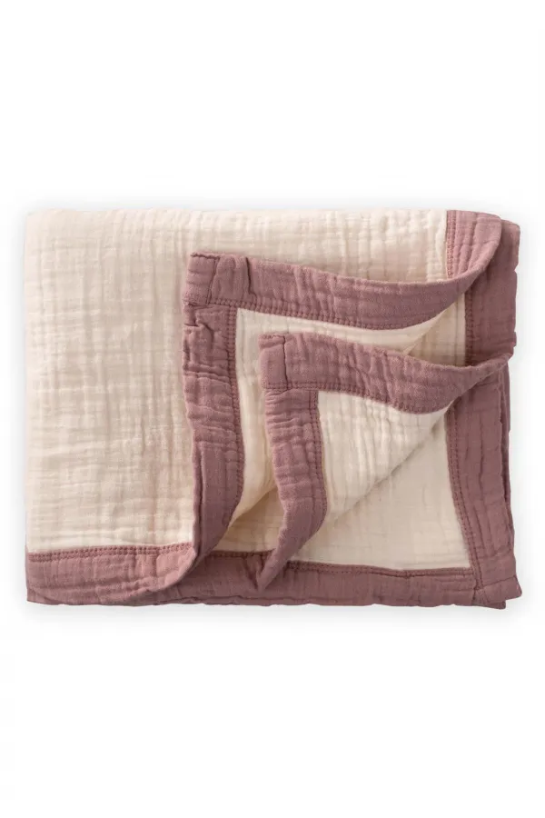 Couverture brute double couche à tuyauterie épaisse 85 x 90 cm en cuivre