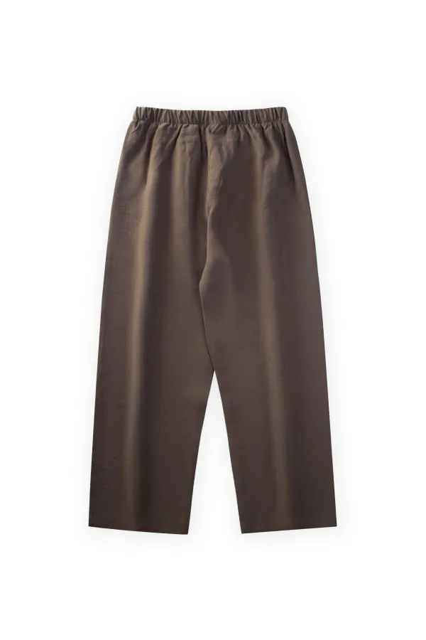 Seasonal Modal Trousers 8-12 Years Old Brown