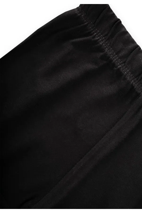 Three-Piece Girls Boxer Set 2-9 Years Old Black