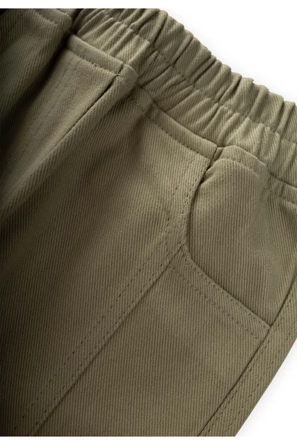 Gabardin Pantolon 2-7 Yaş Olive