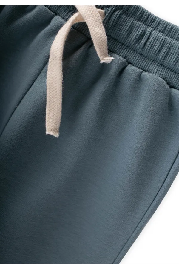 Ensemble de survêtement basique pour enfants de 1 à 5 ans, vert clair