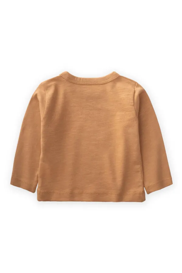 T-shirt imprimé saisonnier 0-4 ans Camel