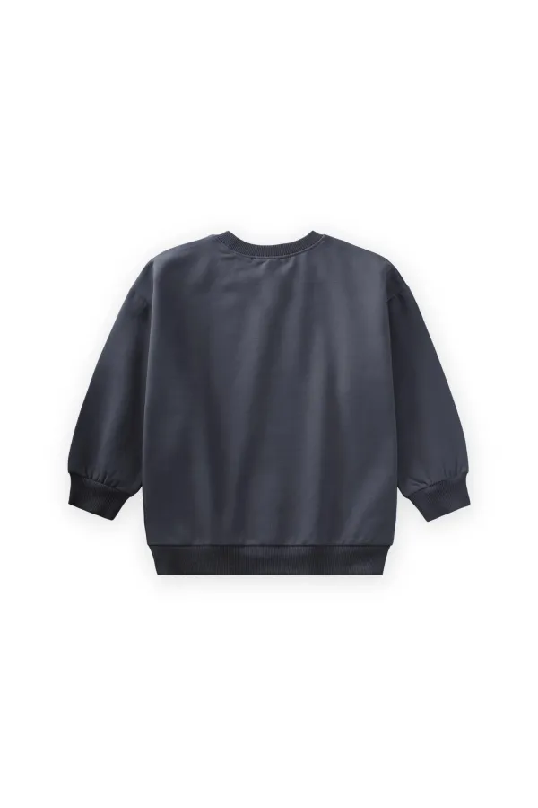 Sweatshirt 2-12 Yaş Antrasit