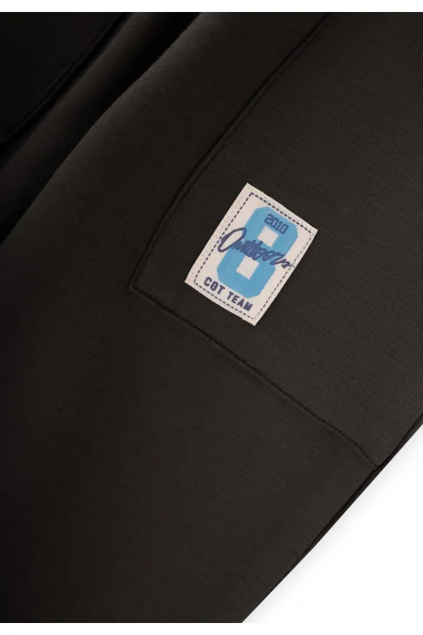 Survêtement noir pour enfant de 2 à 8 ans