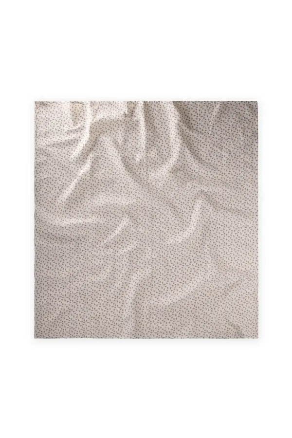 Baskılı Müslin Battaniye 90X100 Cm Mavi Çiçekli