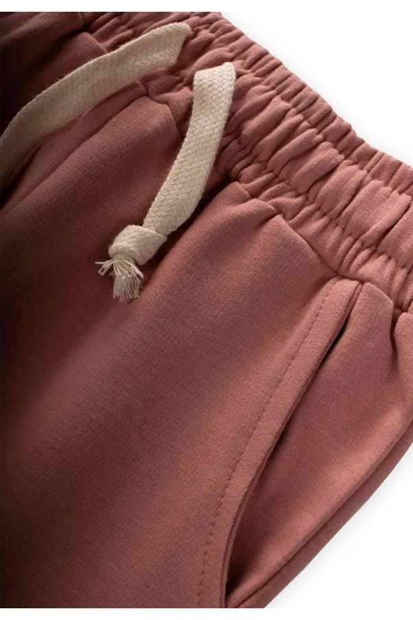 Cepli Eşofman 1-9 Yaş Gül Kurusu