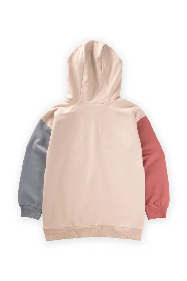 Sweat-shirt multicolore beige 5-12 ans Sweat-shirt multicolore beige 5-12 ans