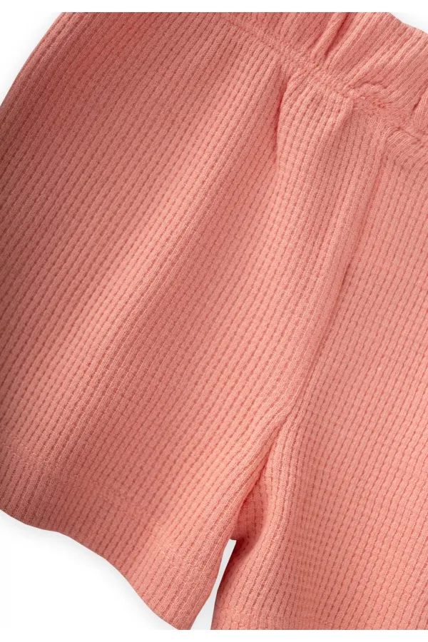 İkili Waffle Boxer 2-11 Yaş Somon