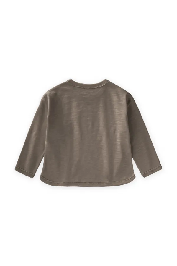 Uzun Kollu Mevsimlik T-Shırt 1-7 Yaş Vizon