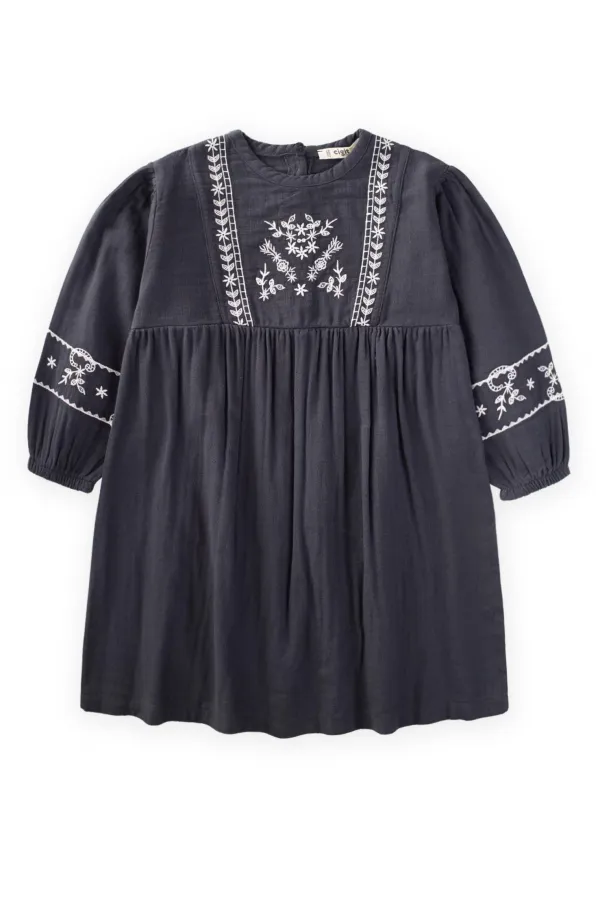 Ethnic Embroidered Seasonal Dress 3-14 Years Old Antacid