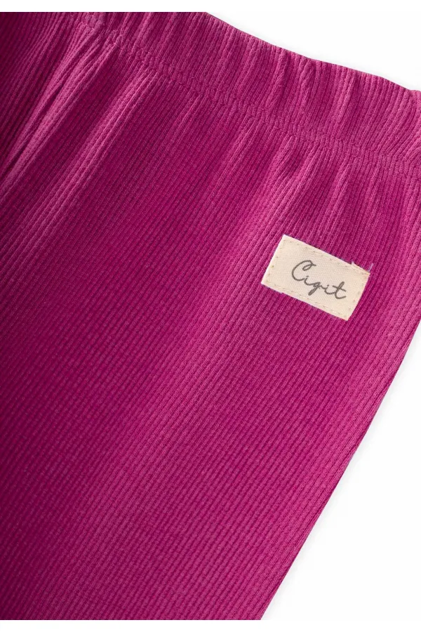 Tayt Pantolon 1-5 Yaş Fuşya