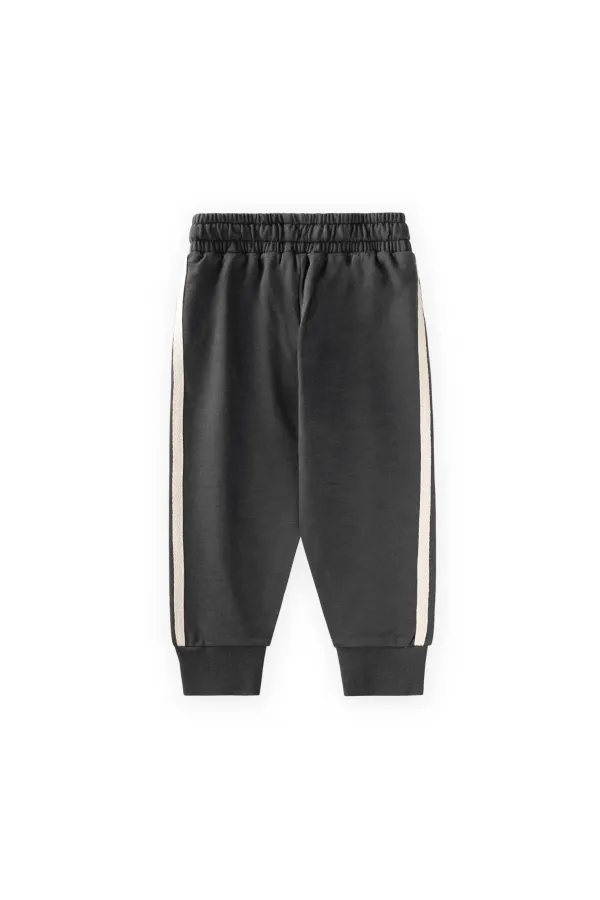 Şerit Detaylı Eşofman 1-10 Yaş Antrasit