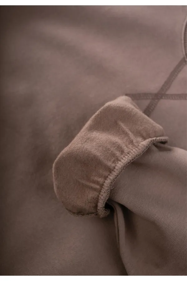 4-8 Years Scarf and Beanie Two-Piece Set Gray