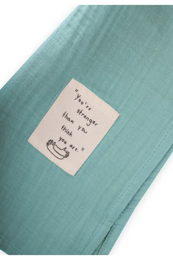 Çocuk Fular 25X140 Cm Turkuaz