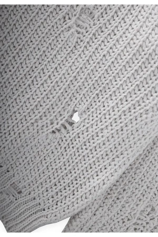 Thessaloniki Knit Sweater, Ages 2-8, A, Grey