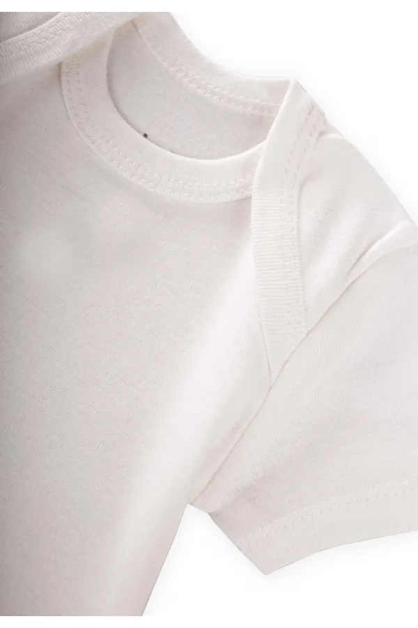 Üçlü Zıbın 0-3 Yaş Beyaz