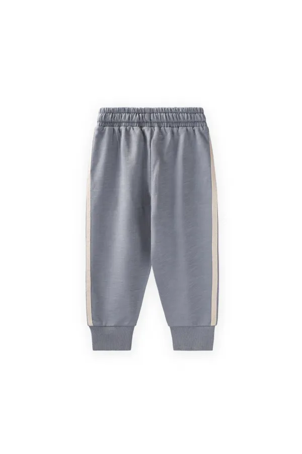 Ensemble de survêtement à rayures, 1 à 10 ans, gris