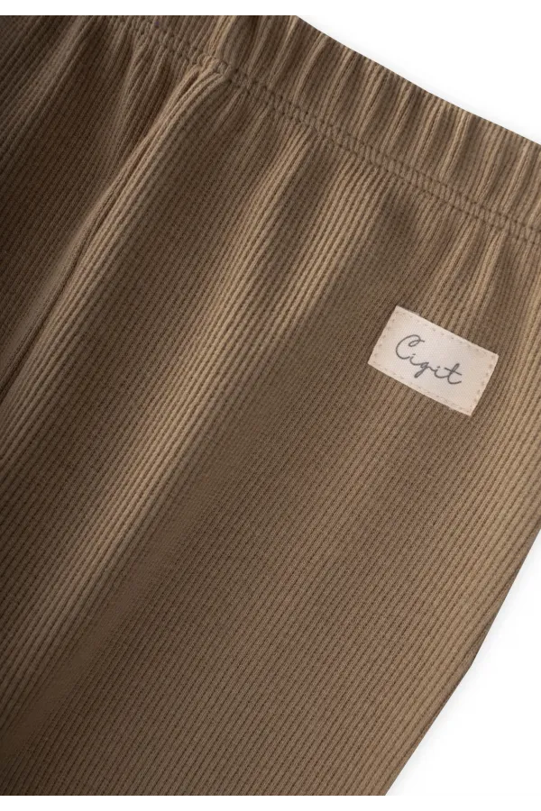 Tayt Pantolon 1-5 Yaş Olive