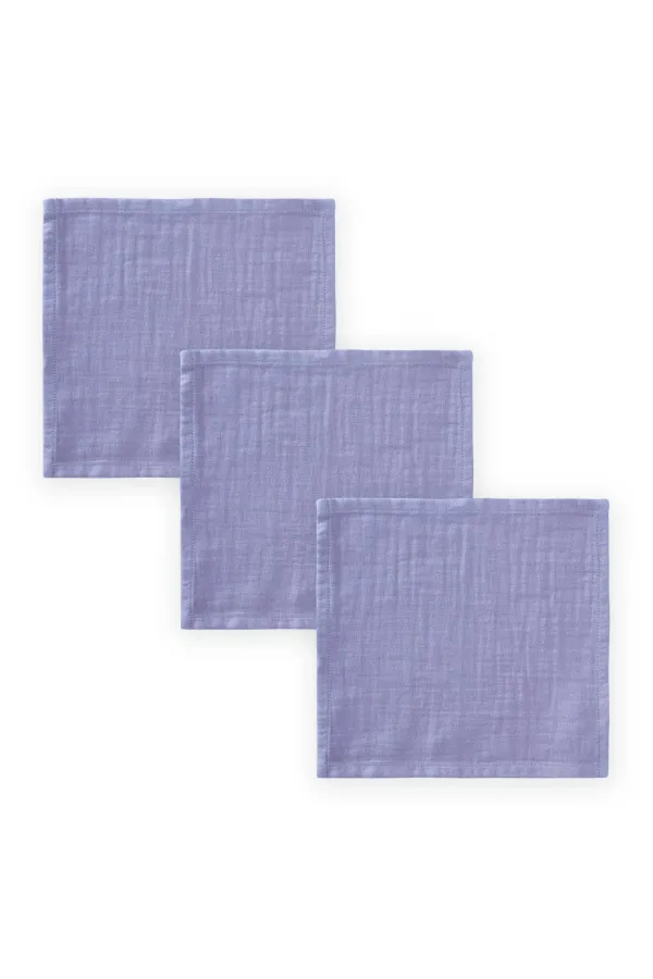 Triple Mouth Cloth A Blue