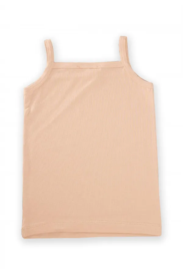 İp Askılı Kız Atlet Üçlü Açık Somon