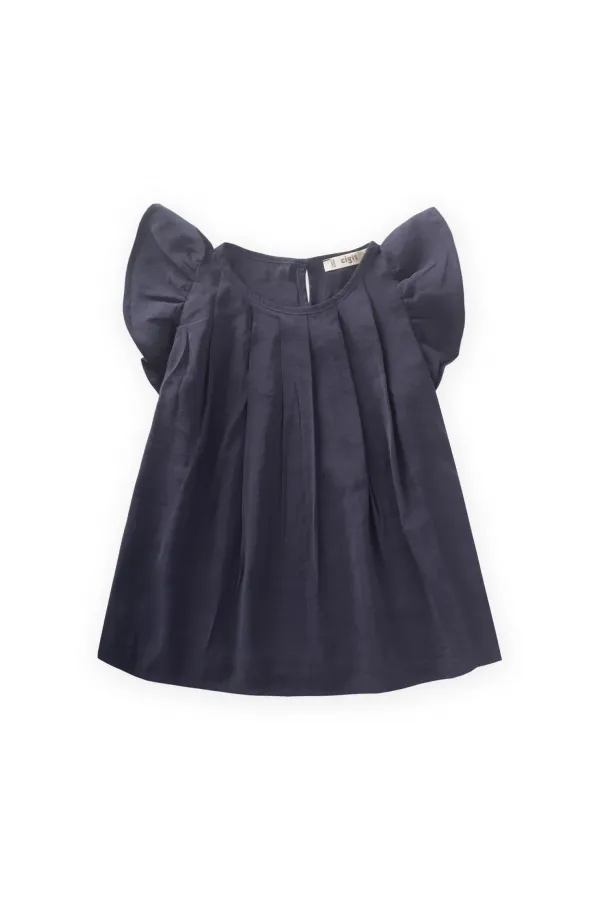 Blouse Pilikaşe 2-8 ans Bleu marine