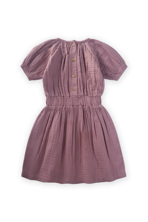 Organic Rustic Girl Dress 2-9 Years Old Copper