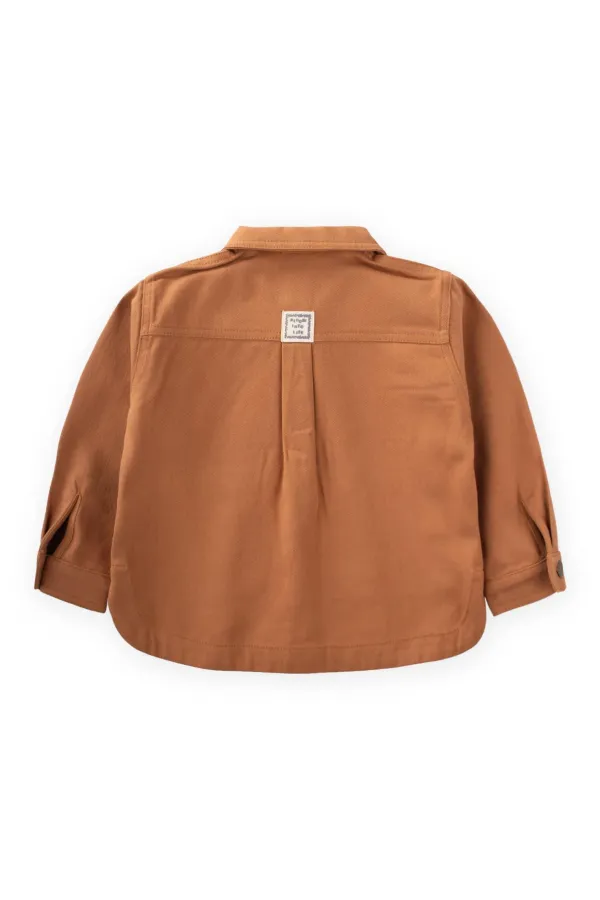 Veste en gabardine beige 2-7 ans