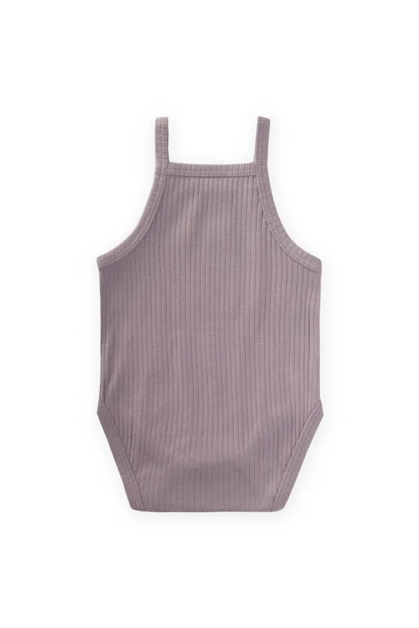 Askılı Zıbın 0-3 Yaş Lila