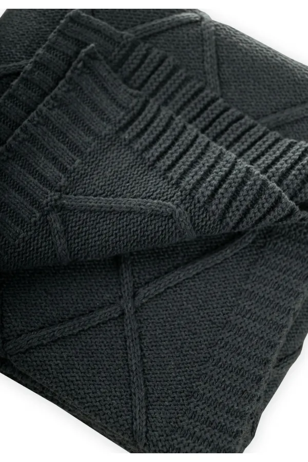 Triko Battaniye 80X100 Cm Antrasit