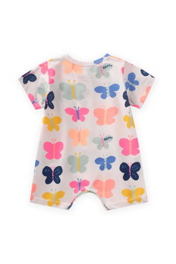 Desenli Tulum 0-3 Yaş Kelebek Desen