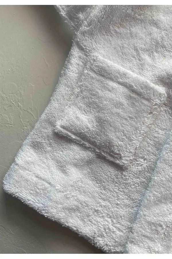 Çocuk Bornoz 2-9 Yaş Ekru