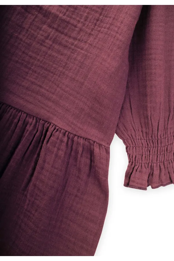 Elbise 2-10 Yaş Mürdüm