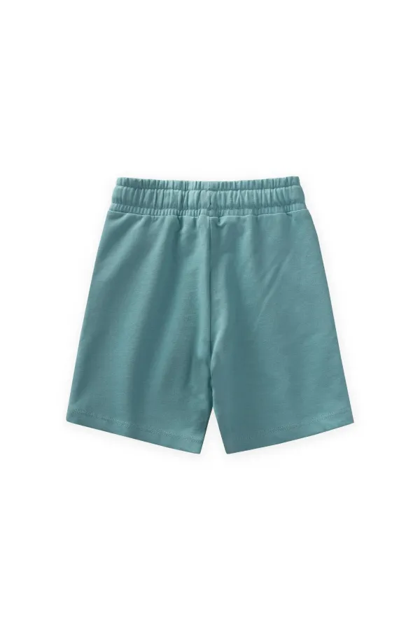 Capri with Label Detail 1-10 Years Turquoise