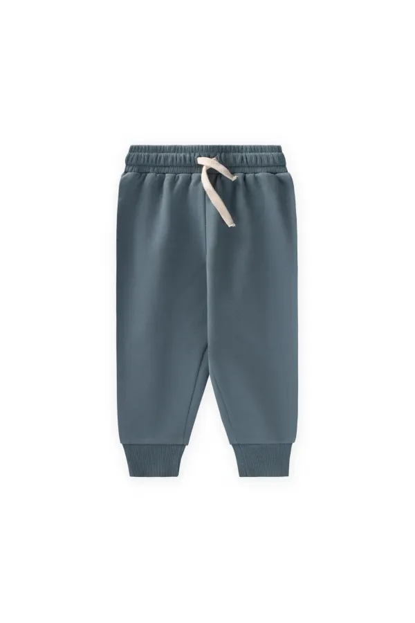 Ensemble de survêtement basique pour enfants de 1 à 5 ans, vert clair