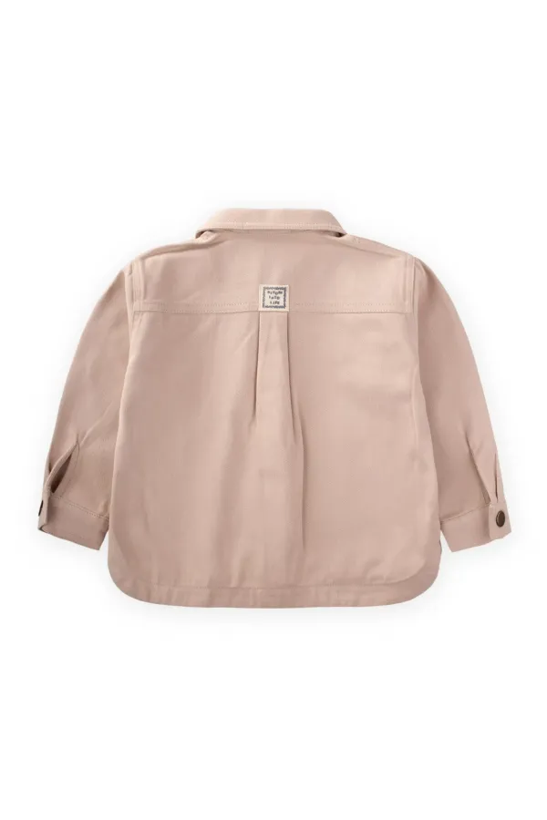 Veste en gabardine beige 2-7 ans