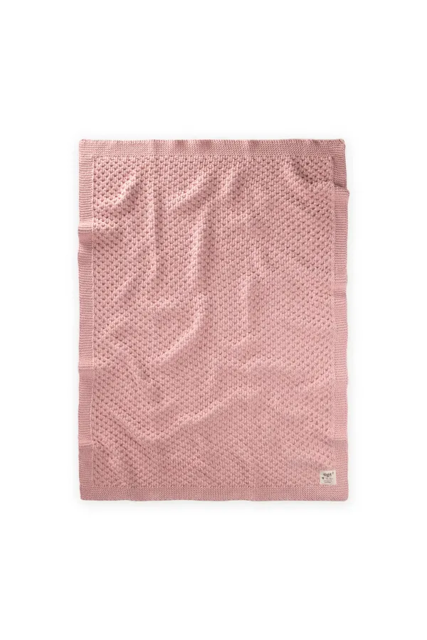 Piti Piti Triko Battaniye 80X100 Cm Pembe