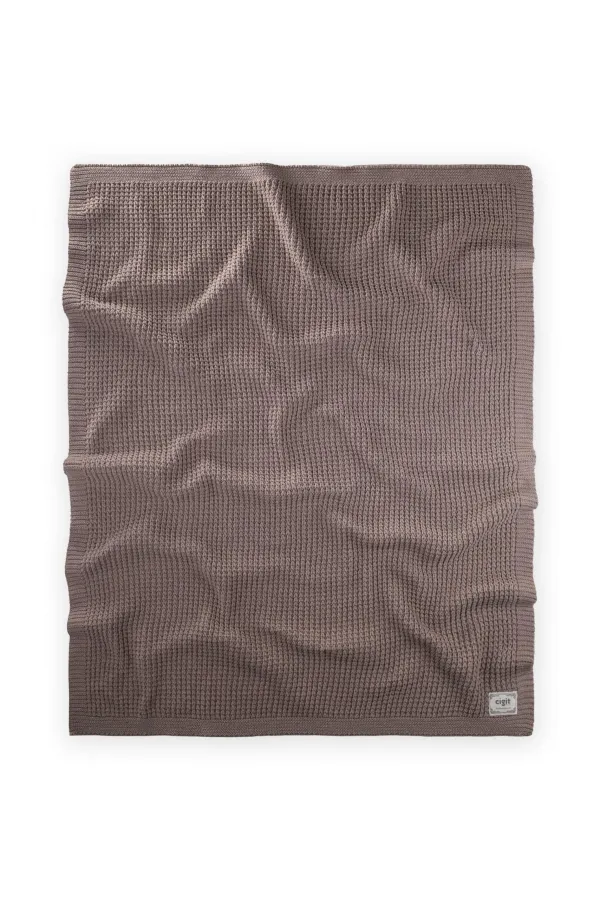 Selanik Triko Battaniye 80X100 (+/-5 Cm ) K Bej