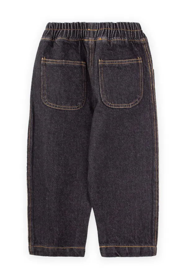 Balon Kot Pantolon 2-7 Yaş Siyah