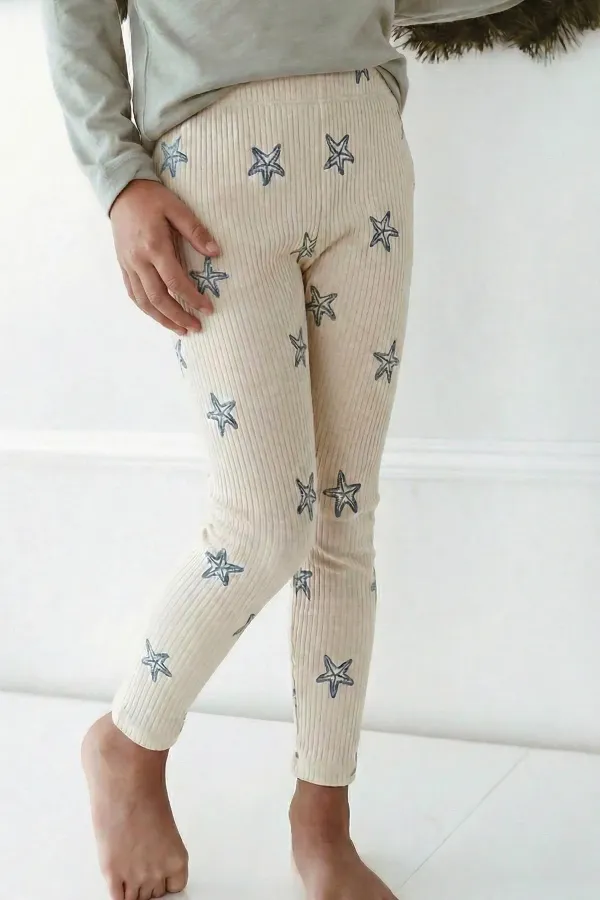 Leggings for 2-10 Years Old - Star Pattern