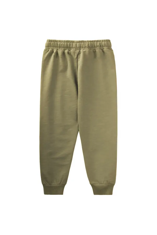 Survêtement basique saisonnier 2-10 ans Olive