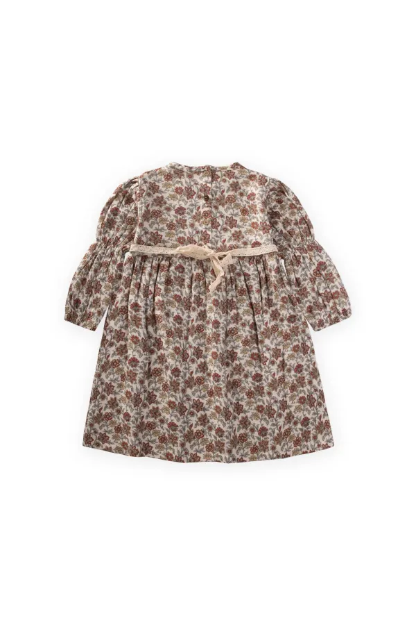 Elbise 4-12 Yaş Bej